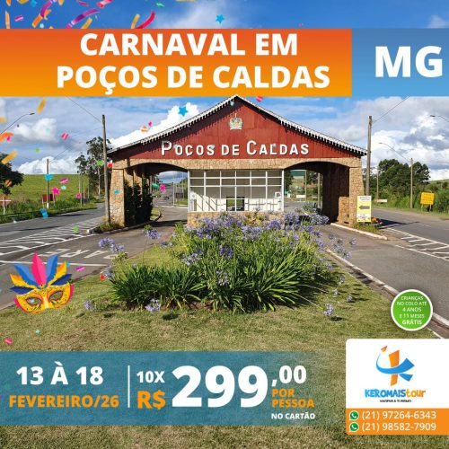 CARNAVAL EM POÇOS DE CALDAS  | MG