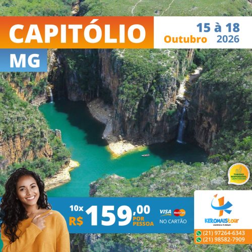 PASSEIO PARA CAPITÓLIO – MG